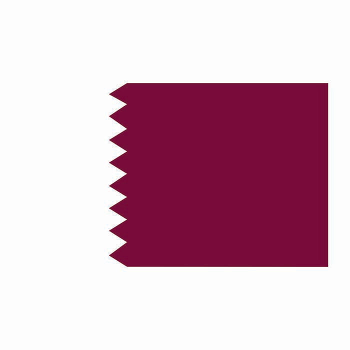 Qatar Flag Cardboard Cutout