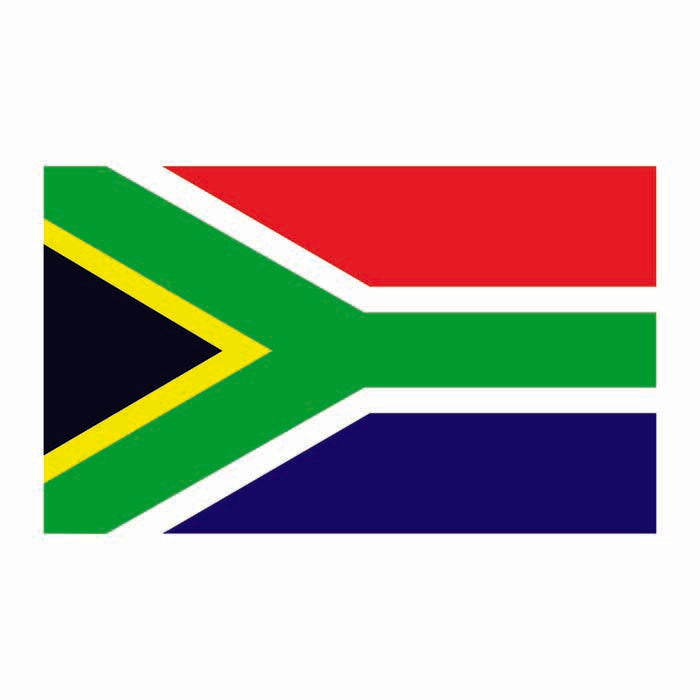 South Africa Flag Cardboard Cutout