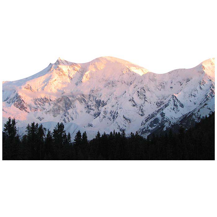 Nanga Parbat Mountain Cardboard Cutout