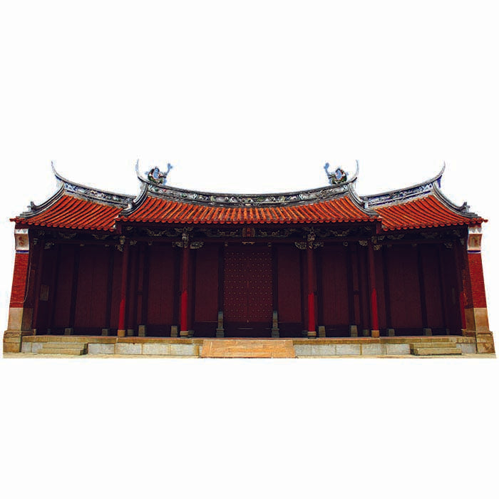 Confucius Temple Cardboard Cutout