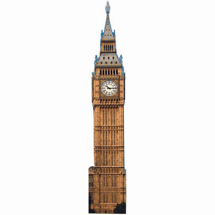 Big Ben Day Cardboard Cutout