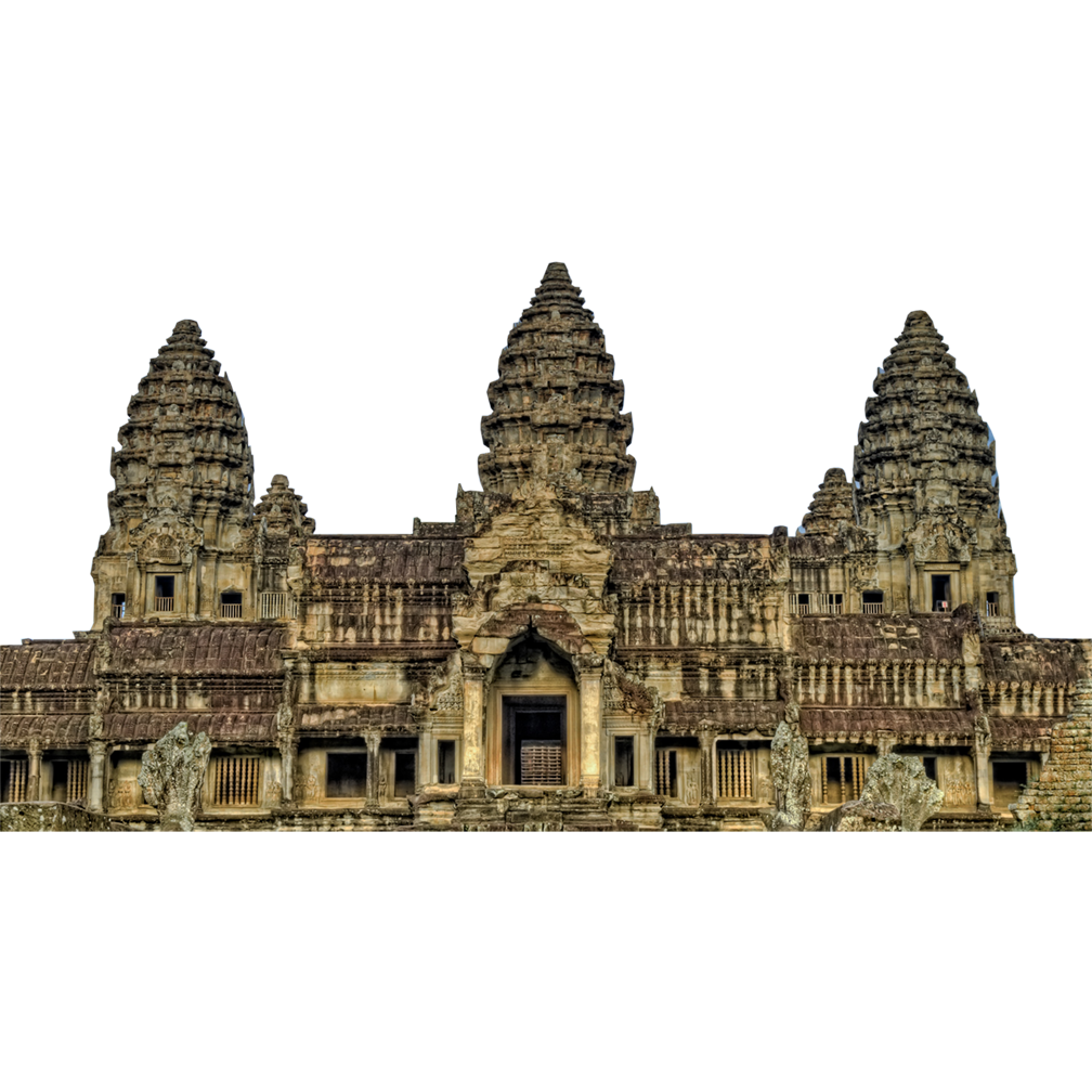 Angkor Wat Cambodia Cardboard Cutout