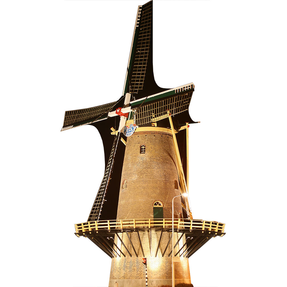 Netherlands Dutch Windmill Cardboard Cutout