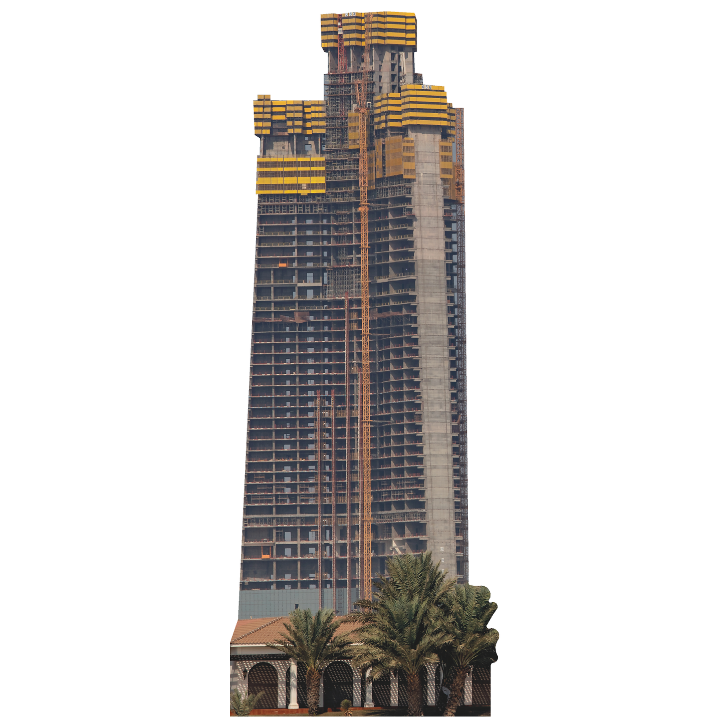 Jeddah Tower Saudi Arabia Current Construction Cardboard Cutout