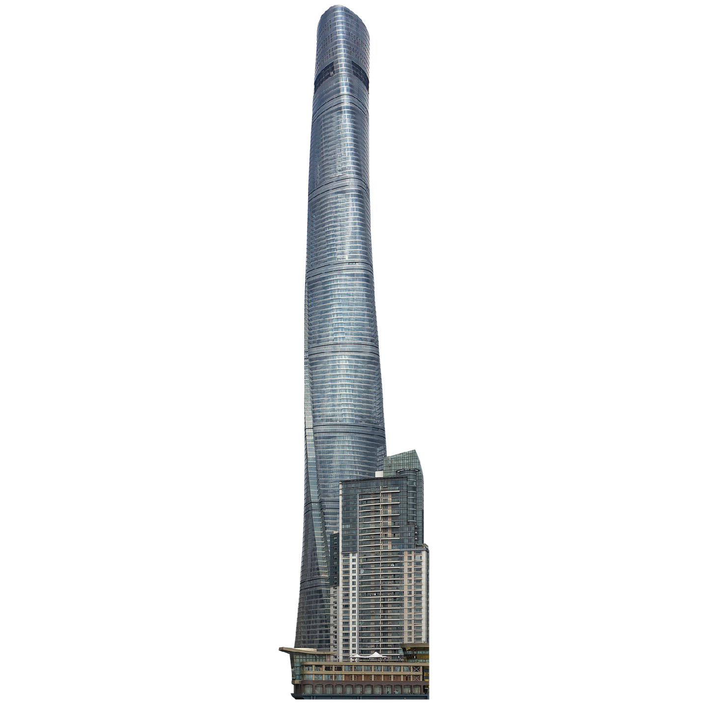 Shanghai Tower Cardboard Cutout