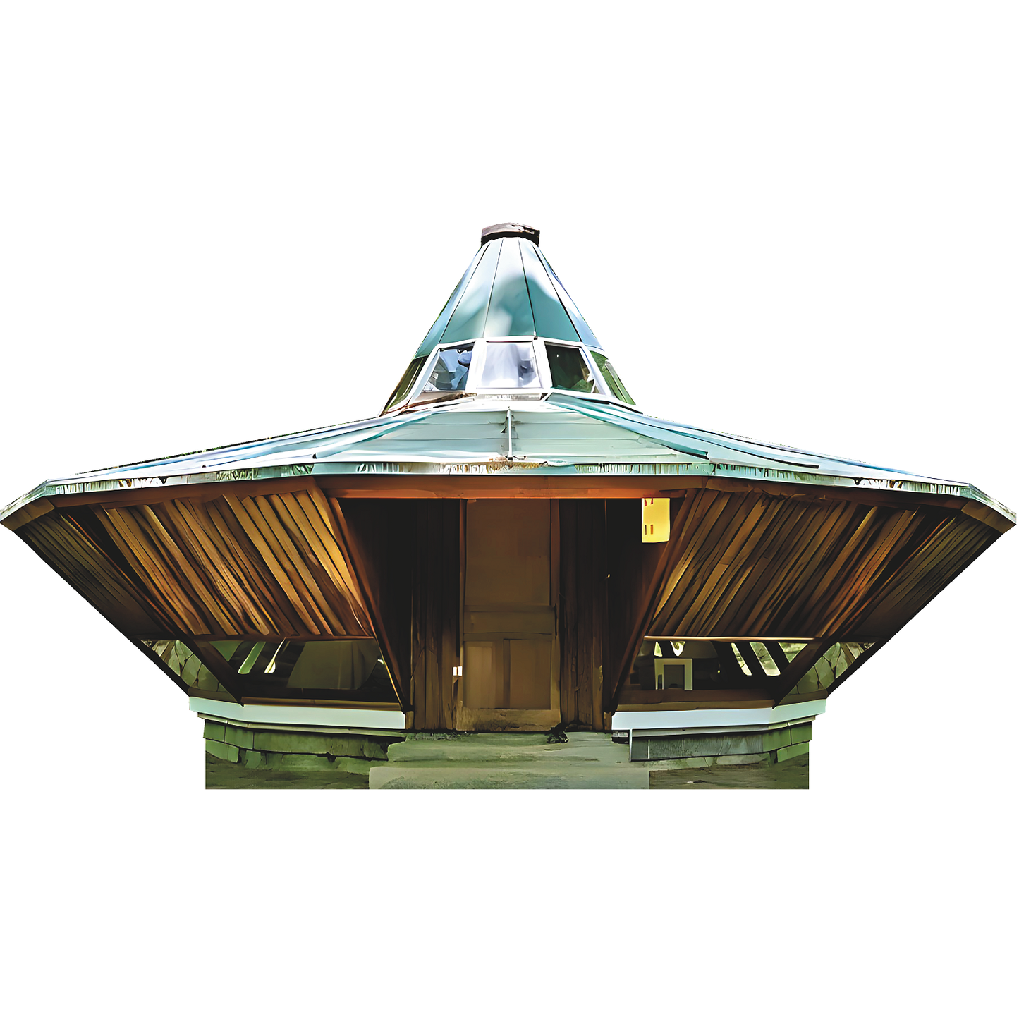 Jackie Gleason UFO Mothership Space Ship House Cardboard Cutout