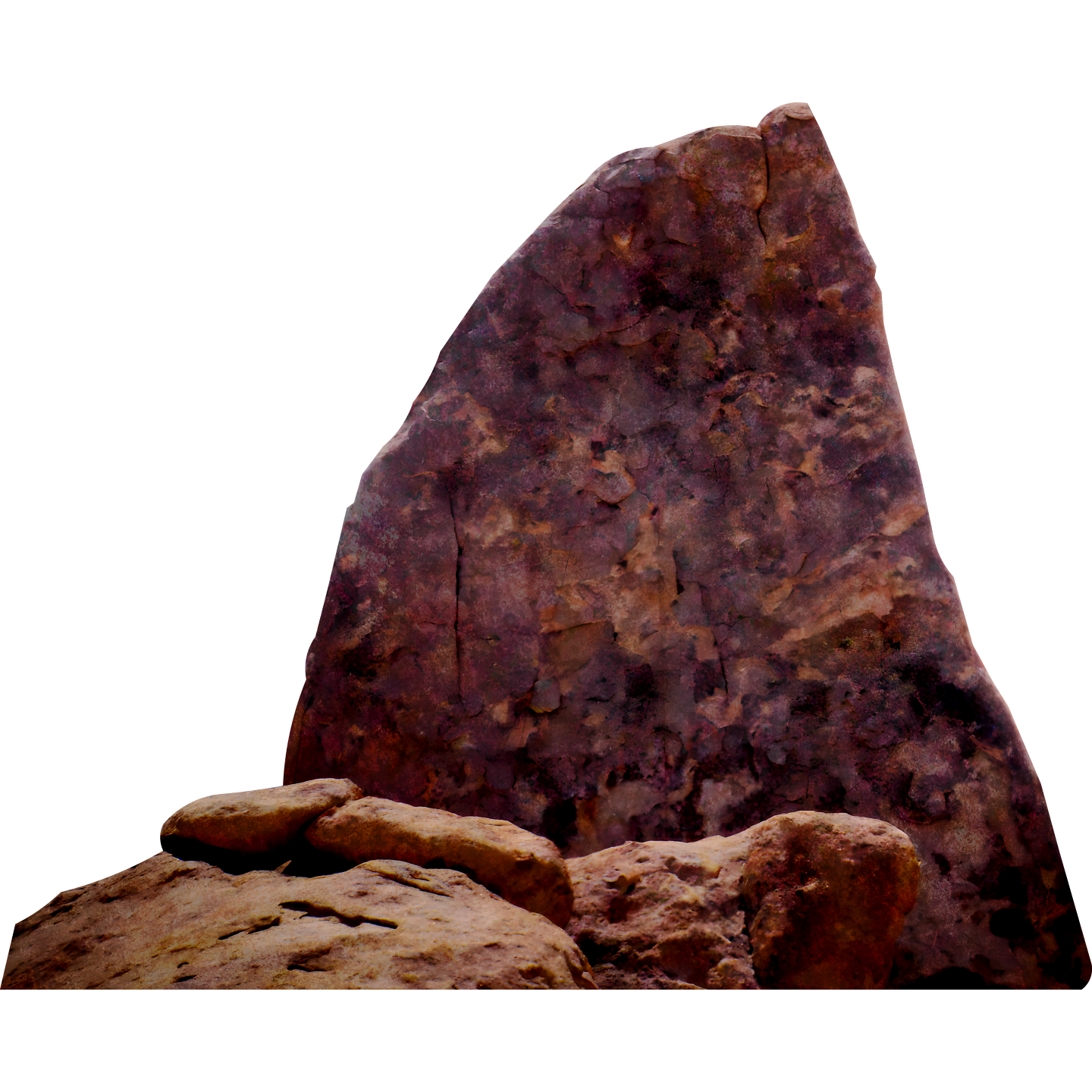 Shark Fin Mountain Meru Peak Himalayas Cardboard Cutout