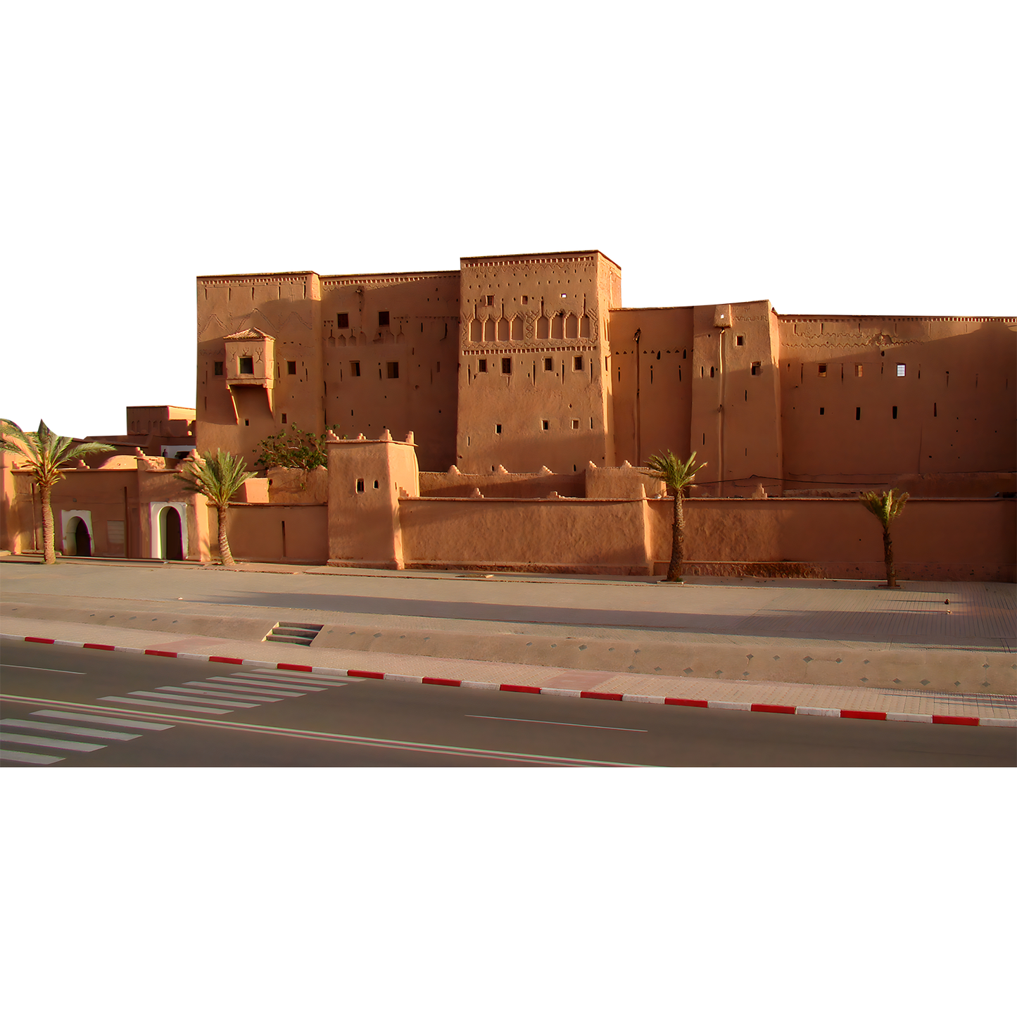 Kasbah Taourirt Ouarzazate Morocco North Africa Cardboard Cutout