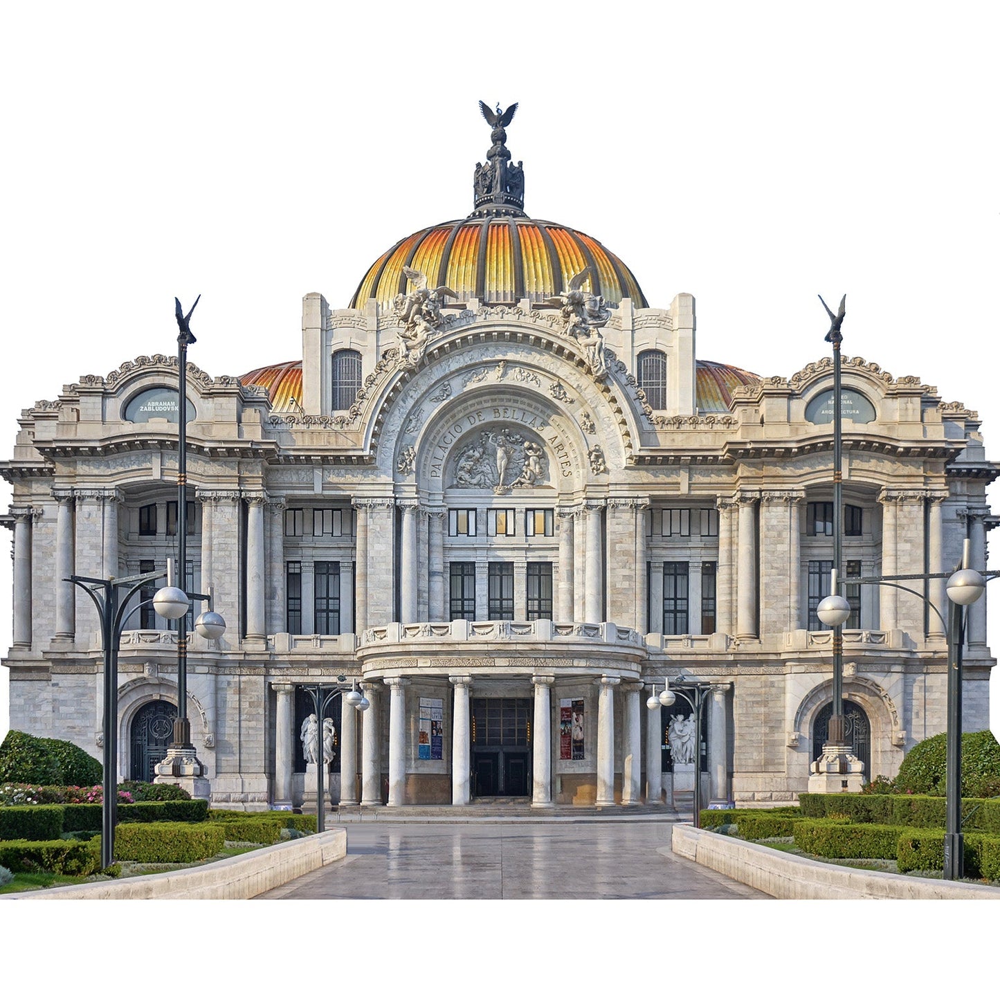 Palace of Fine Arts Mexico City Cardboard Cutout