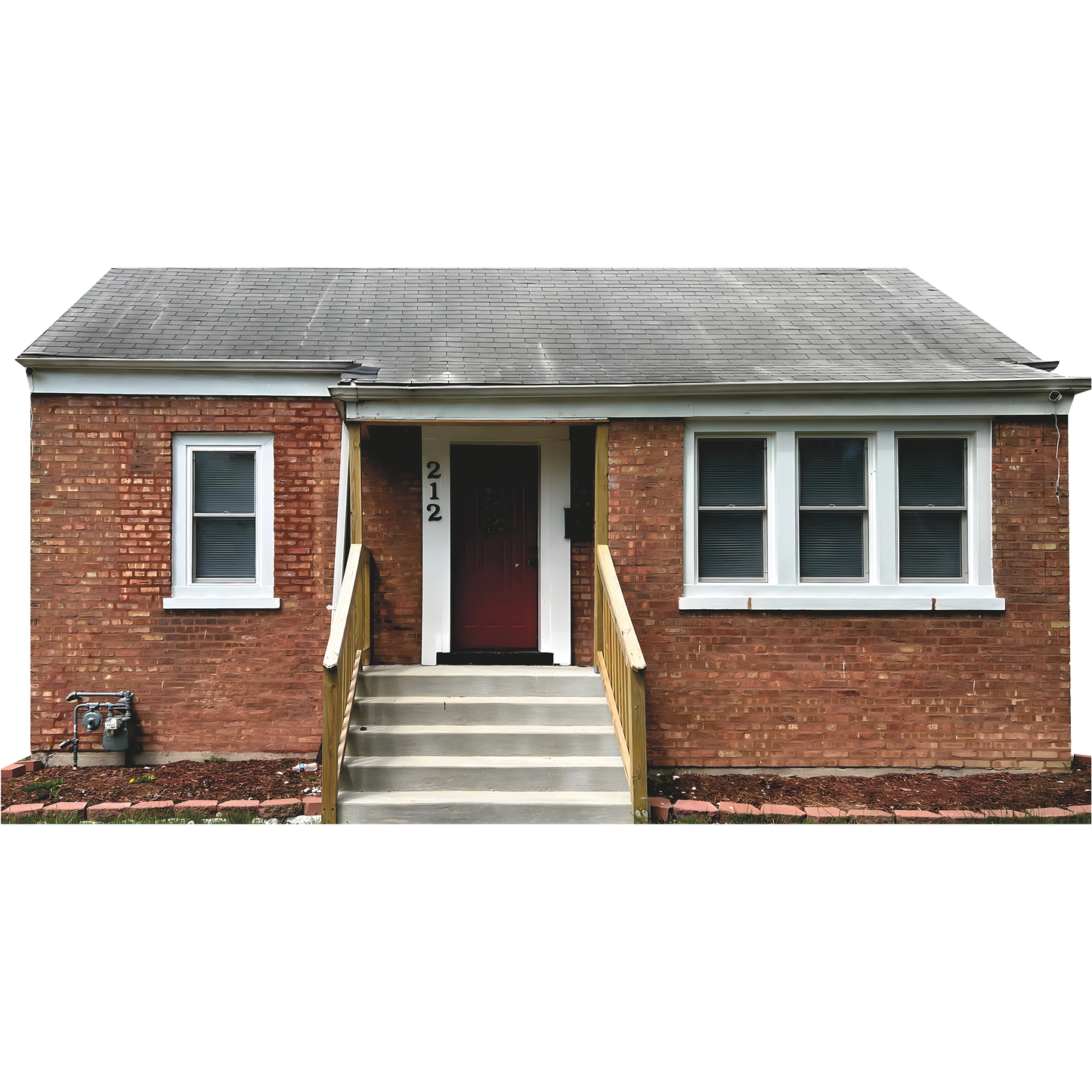 Pope Leo XIV Childhood Home Dolton Illinois Near Chicago Cardboard Cutout