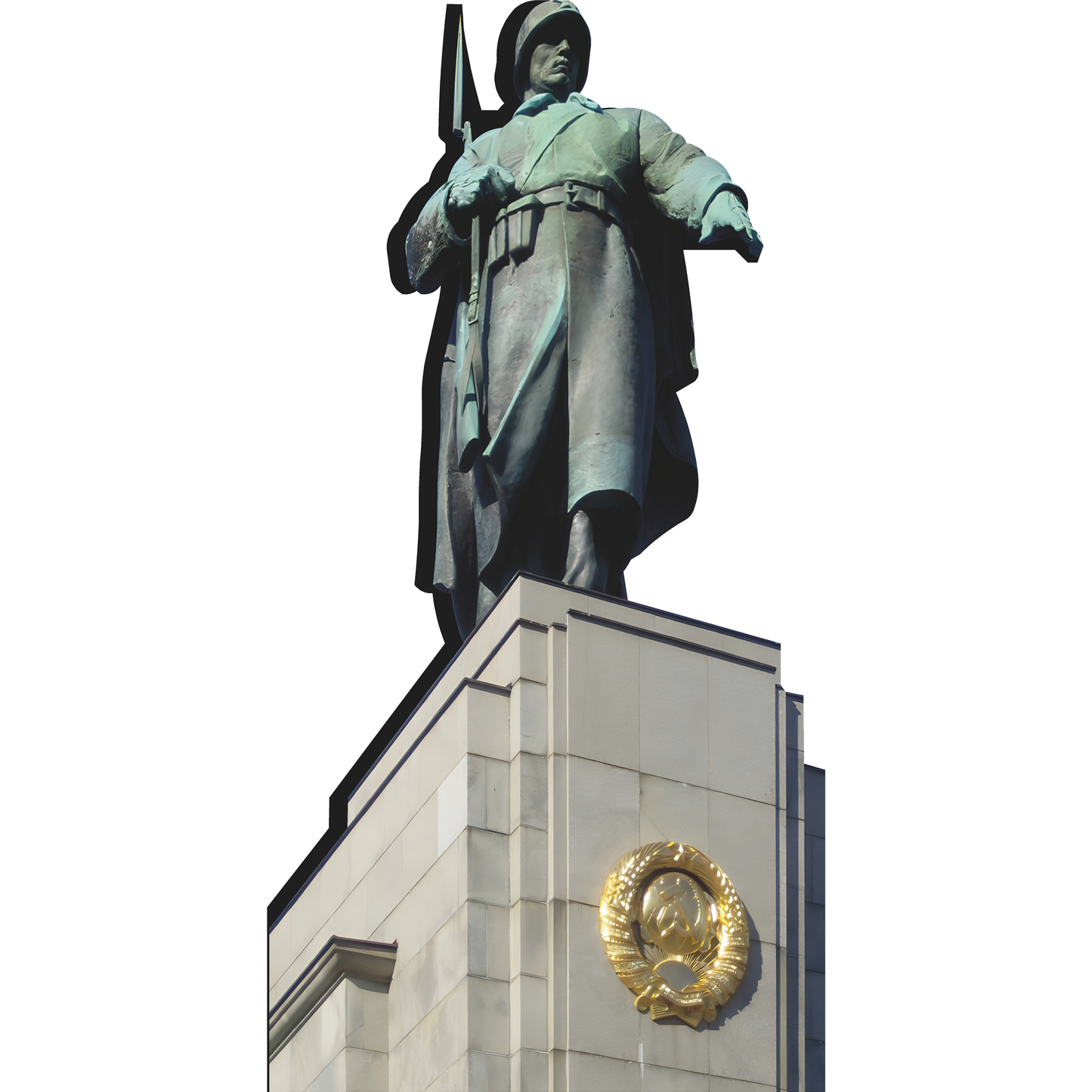 Berlin Germany Red Army Monument Soviet Russia Cardboard Cutout