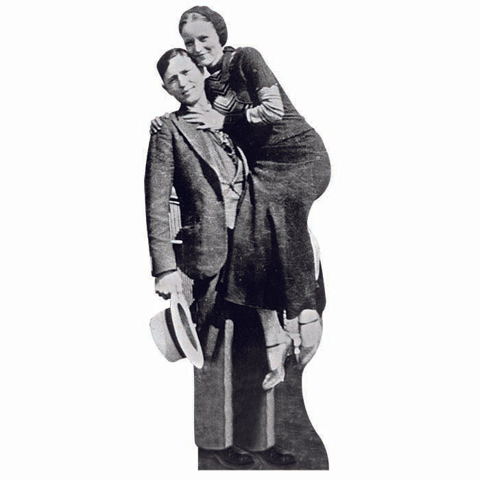 Bonnie & Clyde Cardboard Cutout