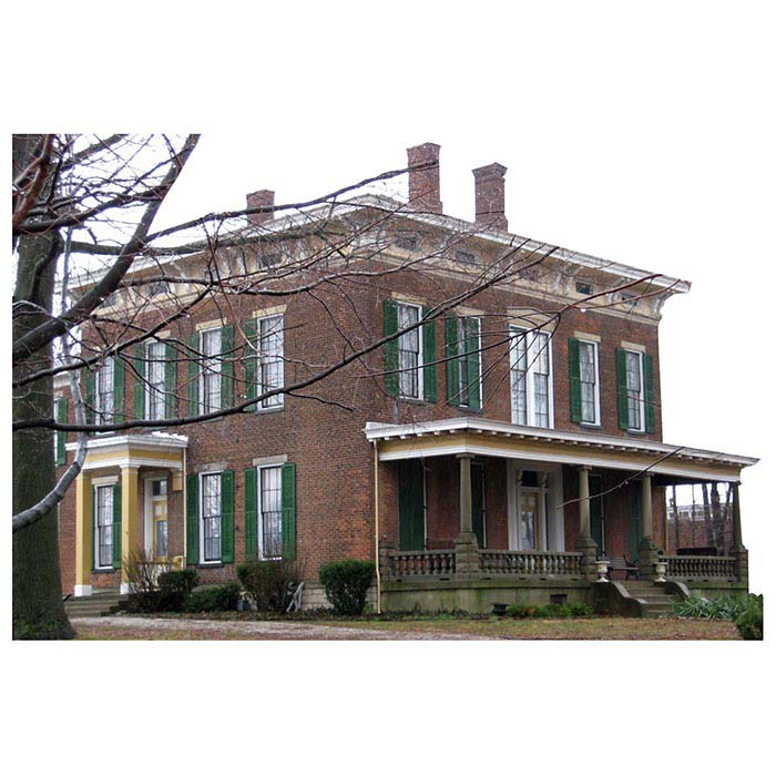 Hannah House Haunted Cardboard Cutout