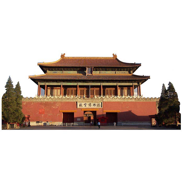 Forbidden City Cardboard Cutout