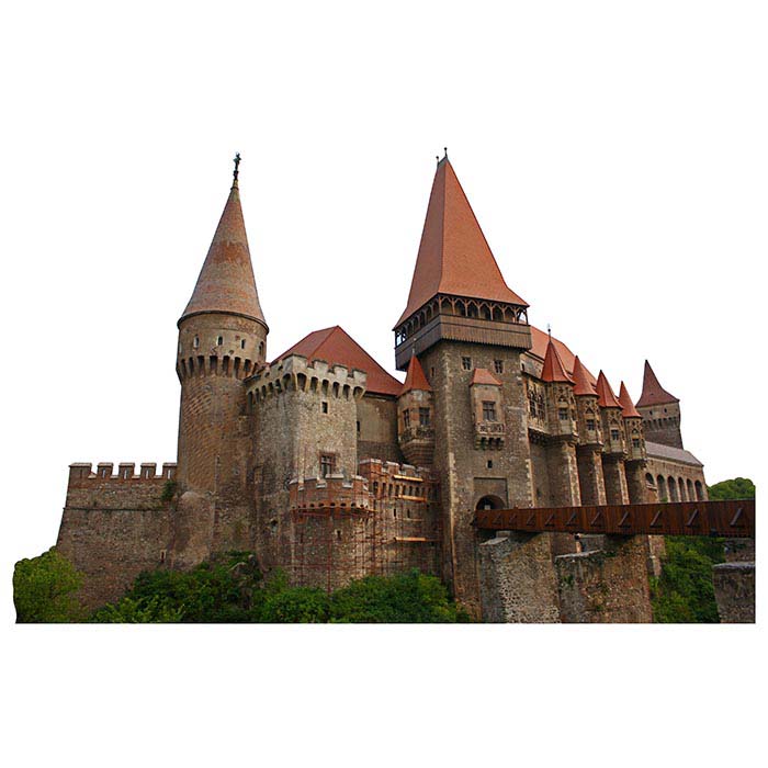 Hunyad Castle Cardboard Cutout