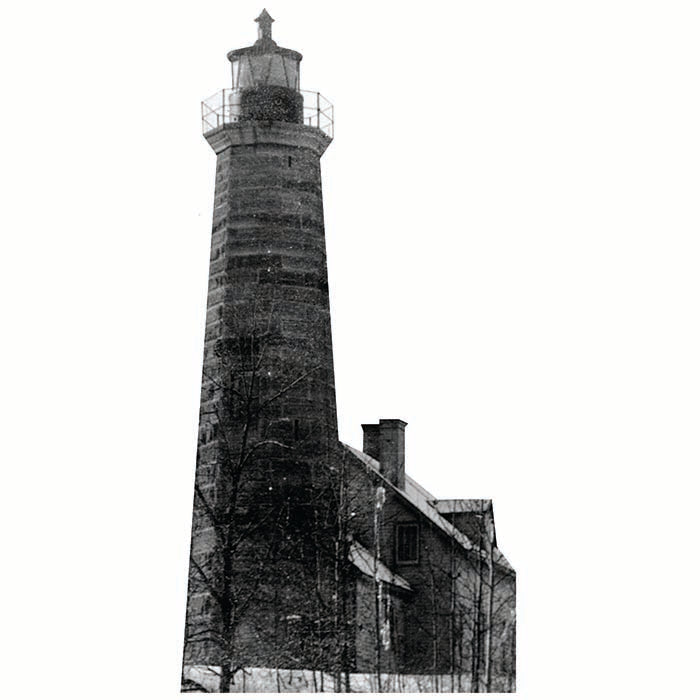 Crown Point Lighthouse Cardboard Cutout