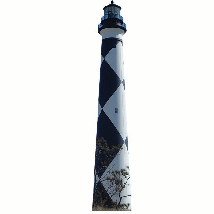 Cape Lookout Lighthouse Cardboard Cutout