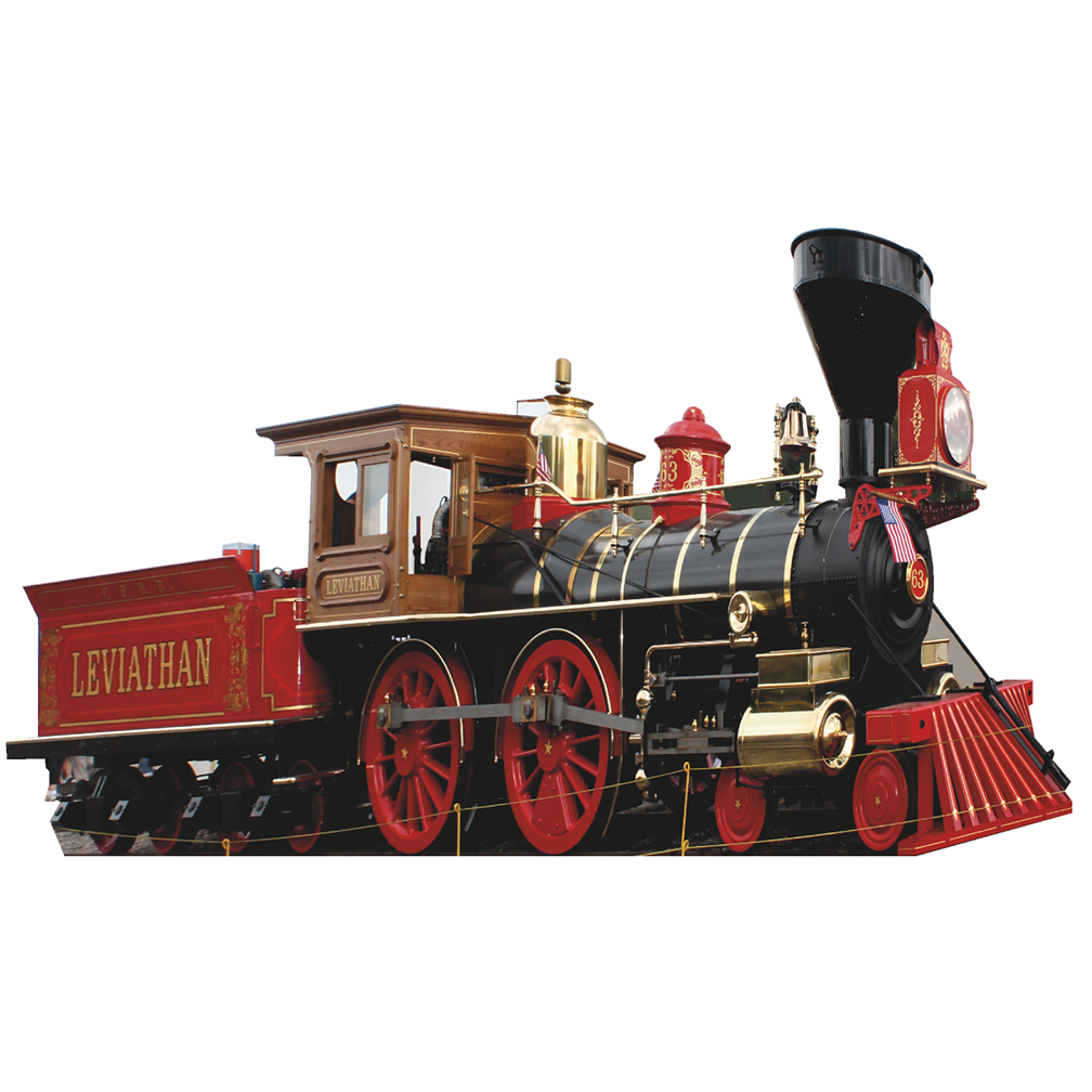 Jupiter Train Replica Sister Engine Leviathan Cardboard Cutout