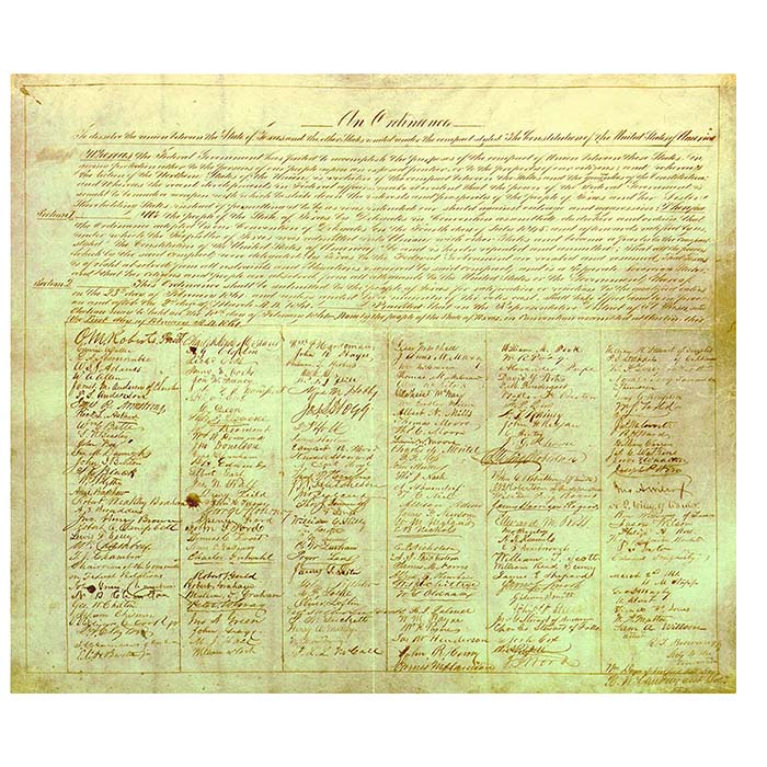 Constitution of the Confederacy Cardboard Cutout