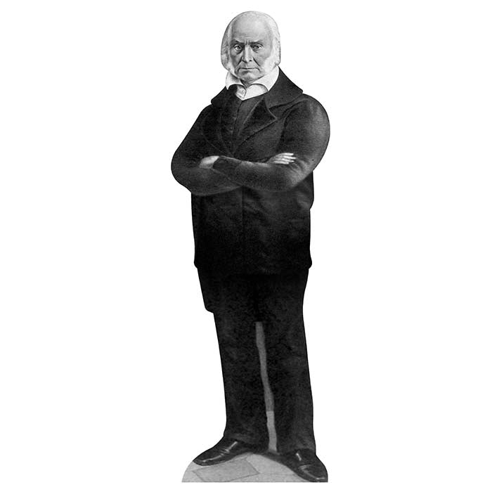 John Quincy Adams Cardboard Cutout