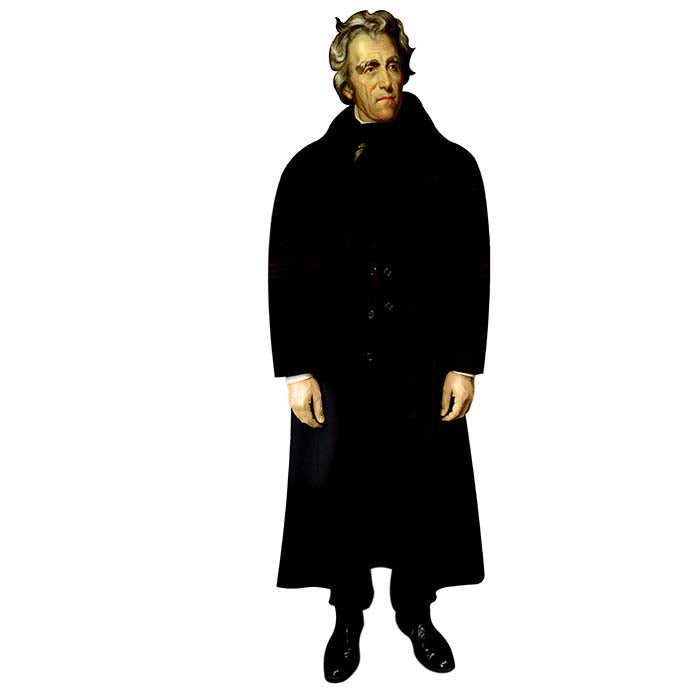Andrew Jackson Cloak Cardboard Cutout
