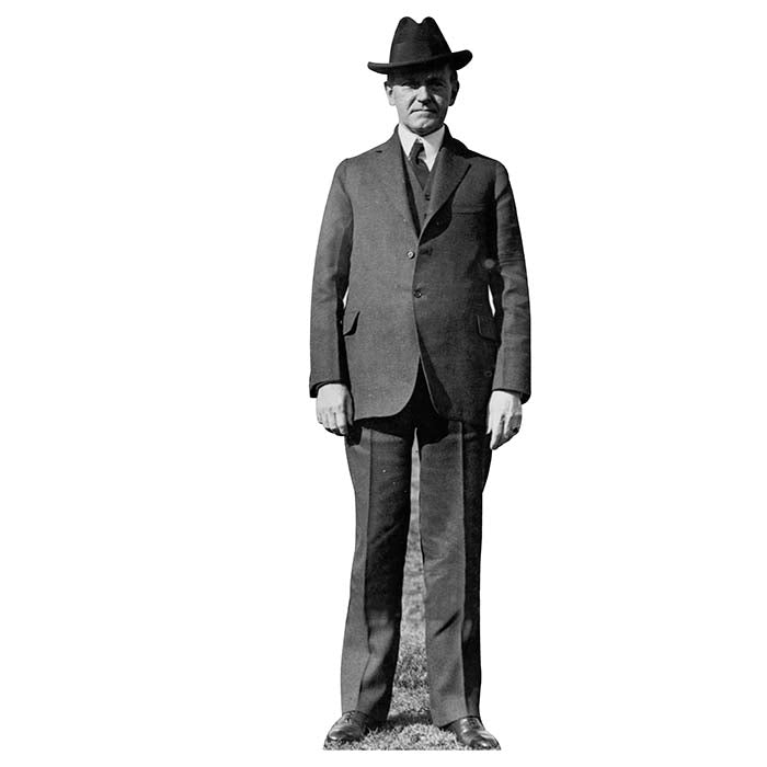 John Calvin Coolidge Cardboard Cutout