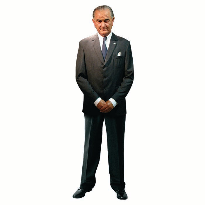 Lyndon Johnson Cardboard Cutout