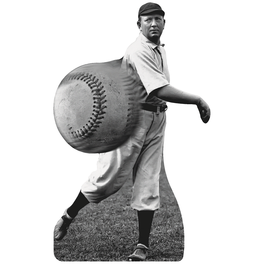 Cy Young Major League Baseball Pitcher Cardboard Cutout