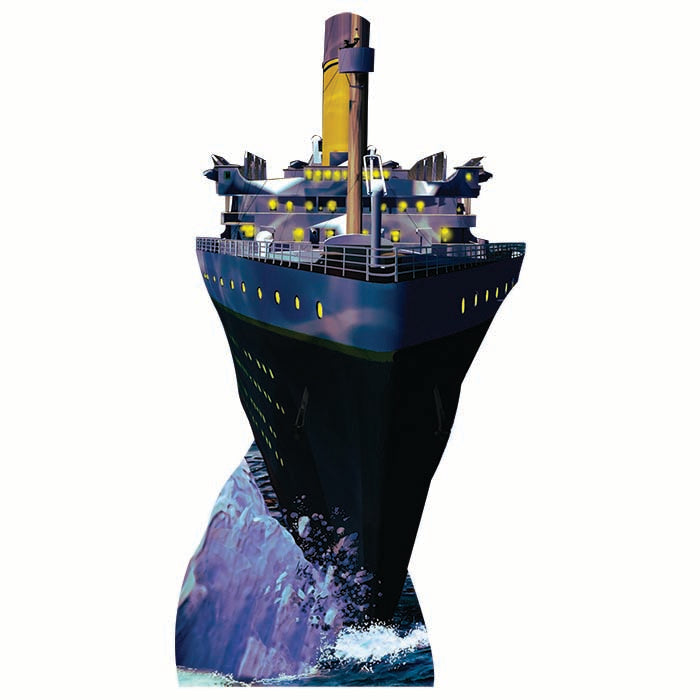 RMS Titanic Front Cardboard Cutout