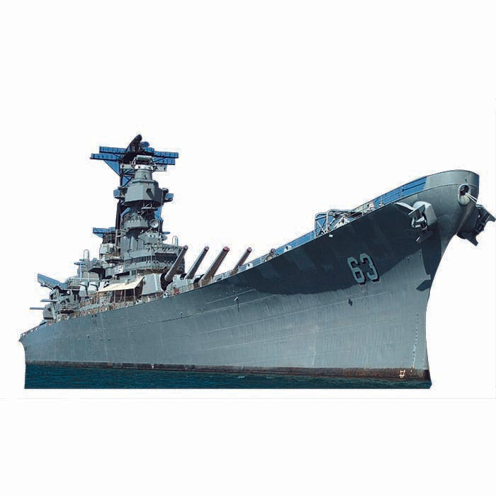 Battleship U.S.S. Missouri Cardboard Cutout