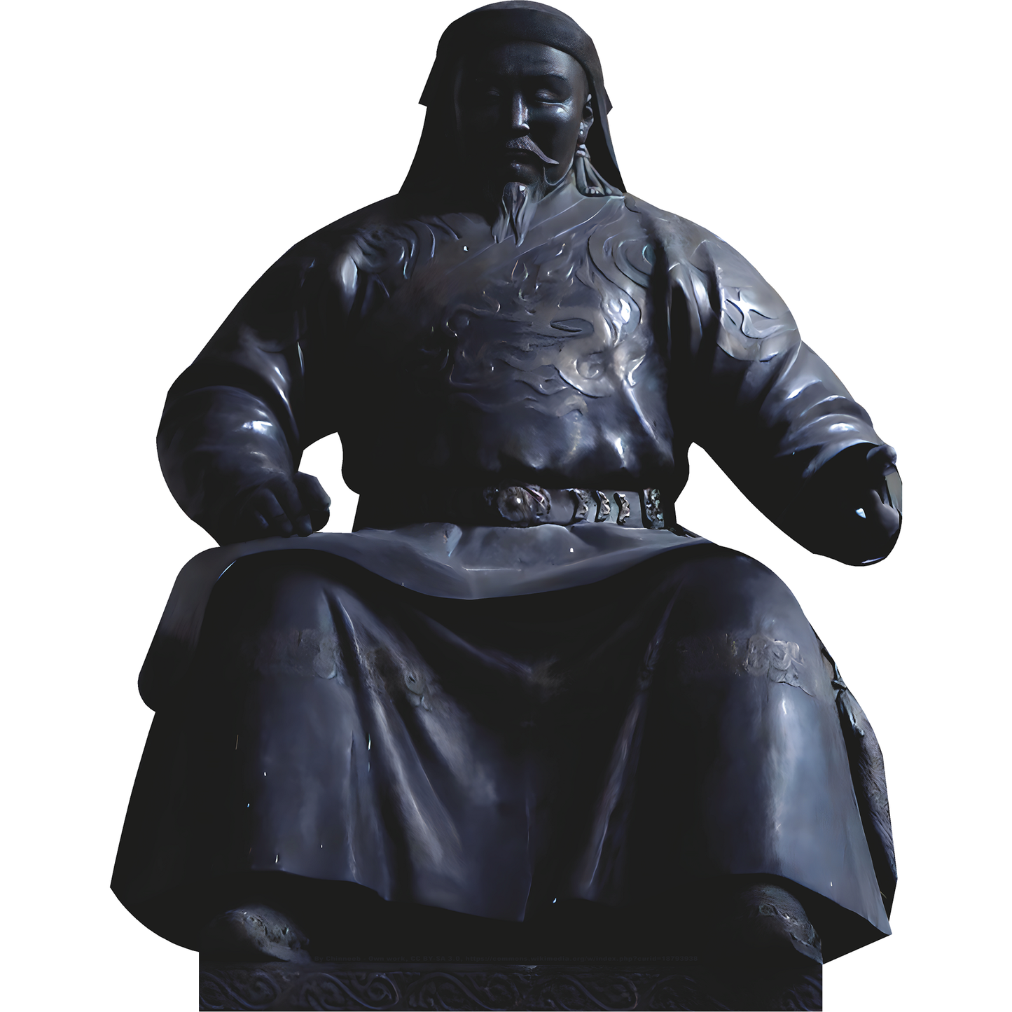 Kublai Khan Statue Khubilai Cardboard Cutout