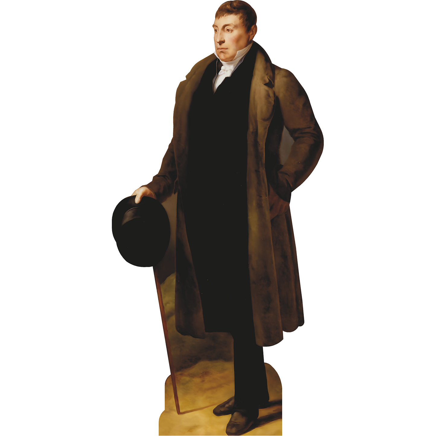 Marquis de Lafayette French Revolution Military Officer Hero Cardboard Cutout