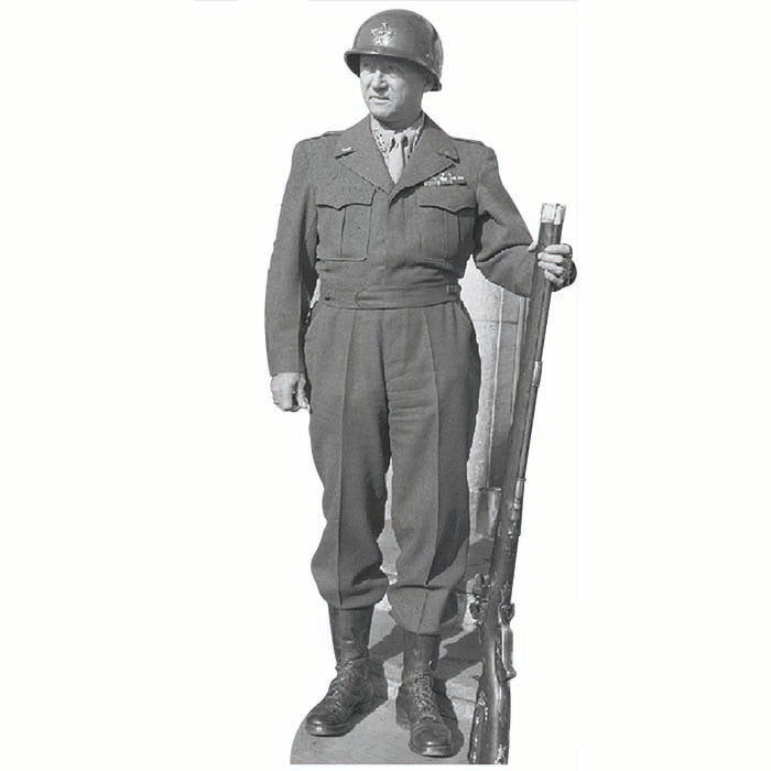 General Patton Cardboard Cutout