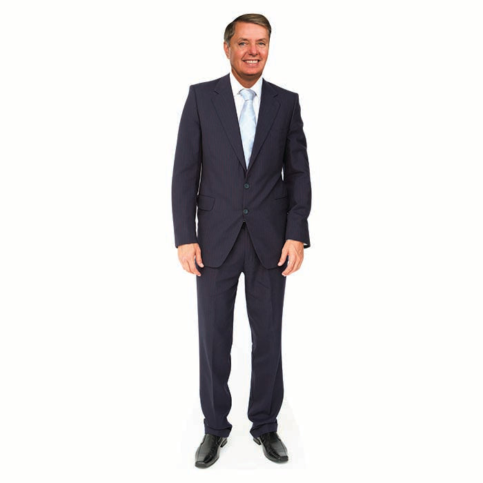 Lindsay Graham Cardboard Cutout
