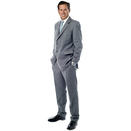 Rick Santorum Gray Suit Cardboard Cutout