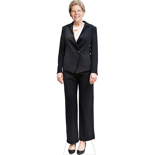 Elizabeth Warren Pant Suit Cardboard Cutout