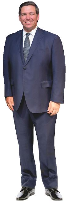 Ron Desantis Cardboard Cutout