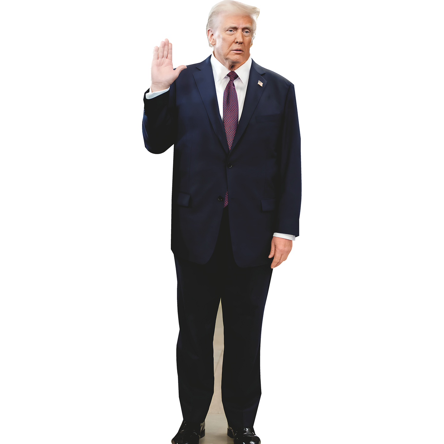 Donald Trump Sworn In Term Inauguration Cardboard Cutout