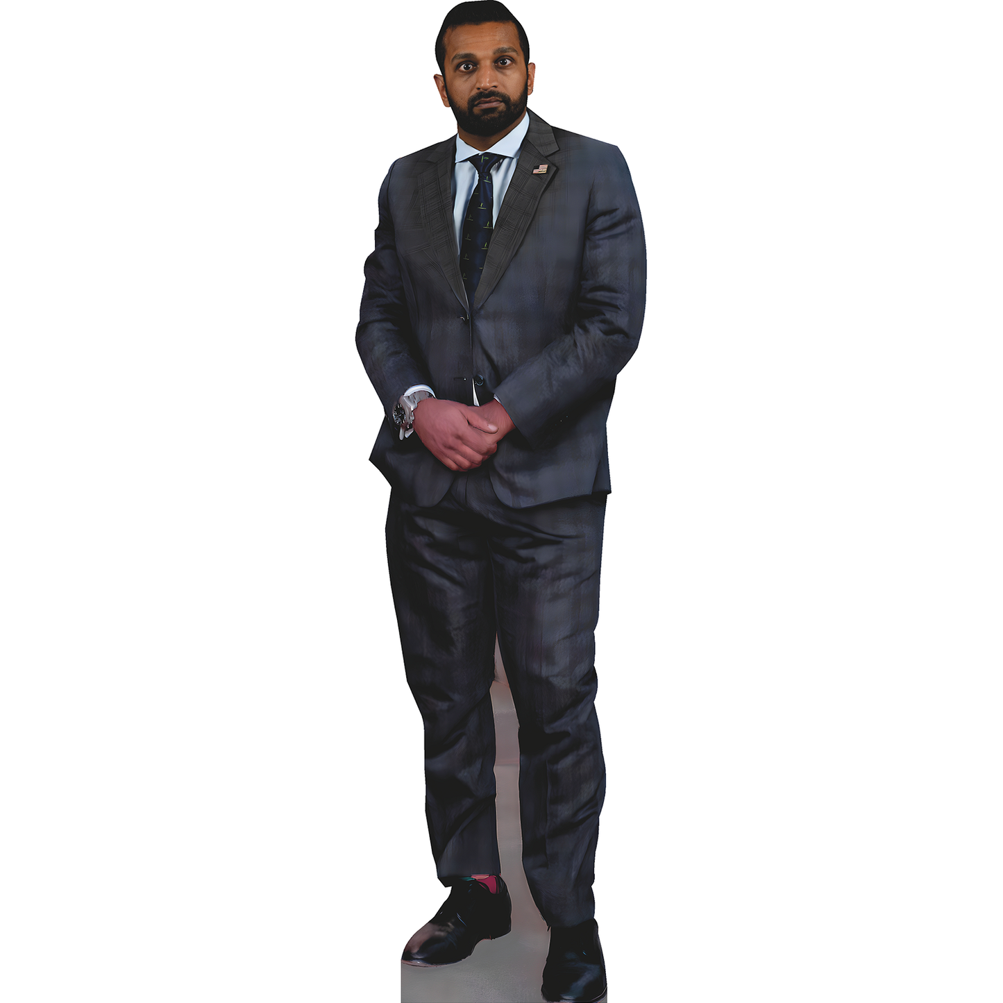 Kash Patel FBI Director Kashyap Cardboard Cutout