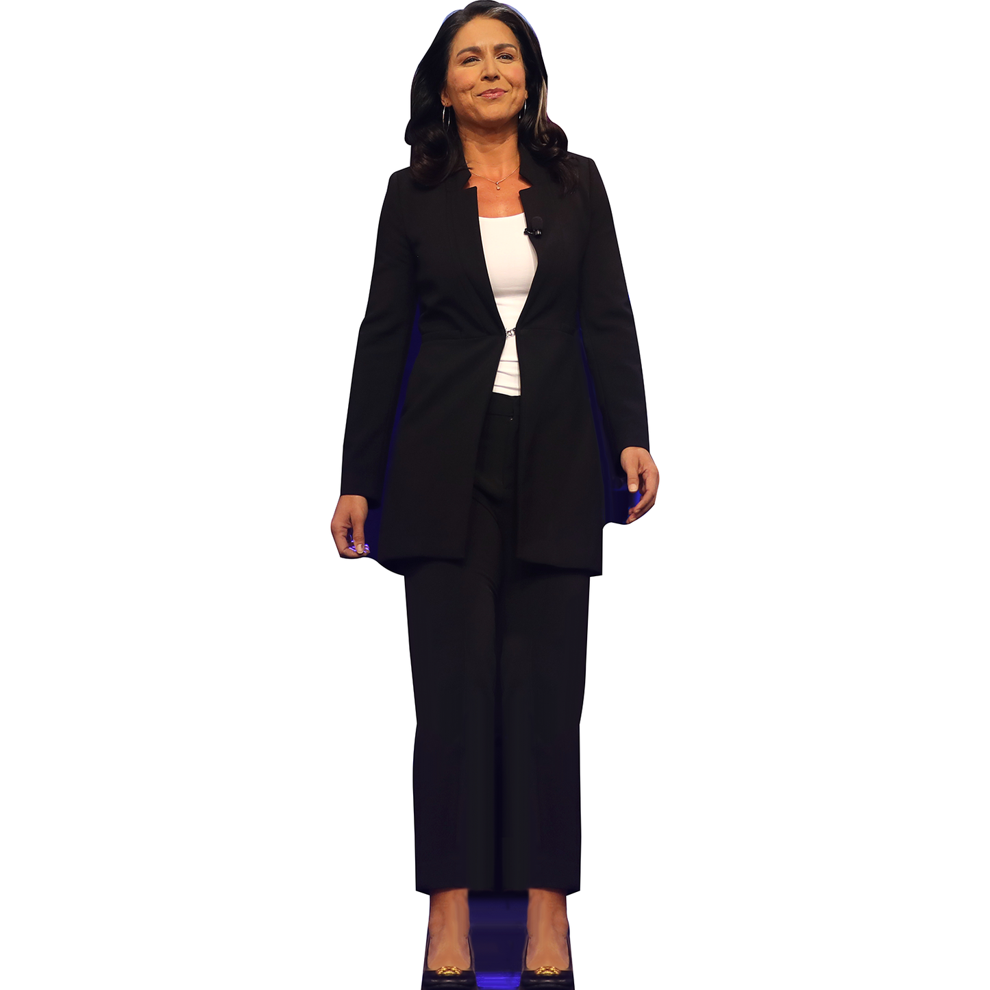 Tulsi Gabbard Dark Outfit Cardboard Cutout