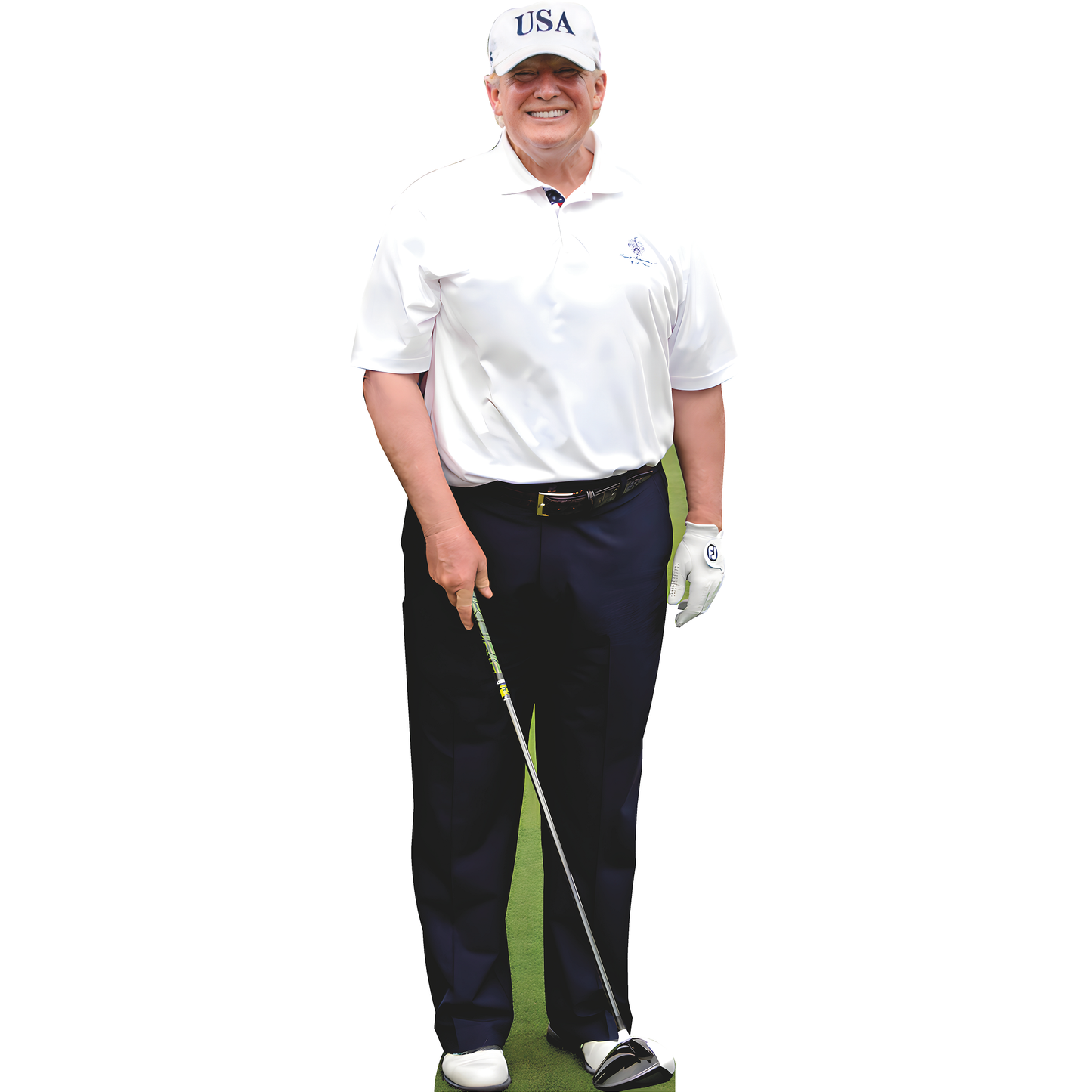 Donald Trump Golf Club Cardboard Cutout