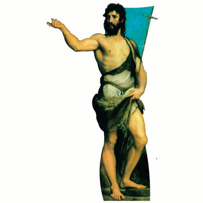 John the Baptist Cardboard Cutout