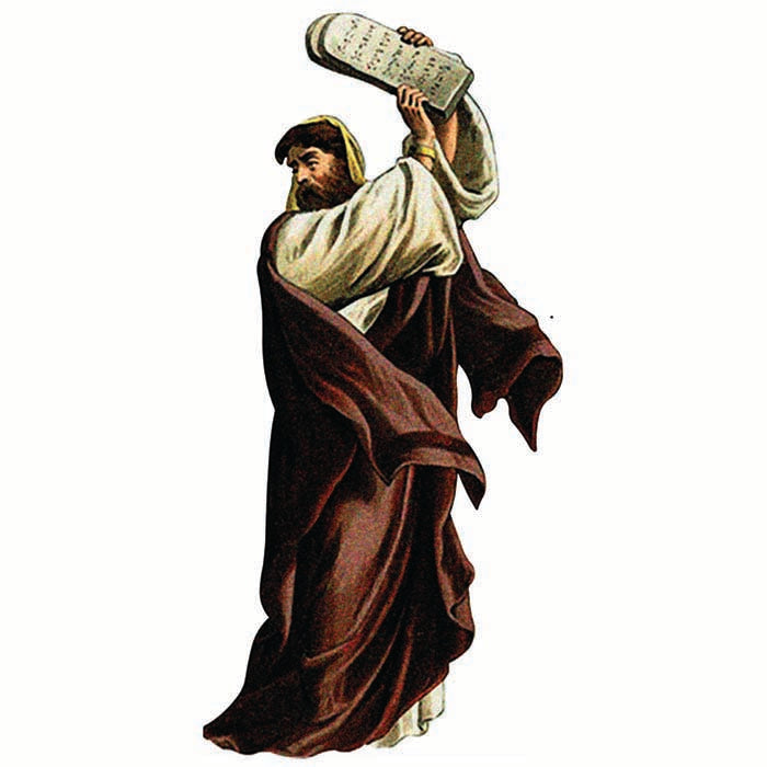 Moses Cardboard Cutout