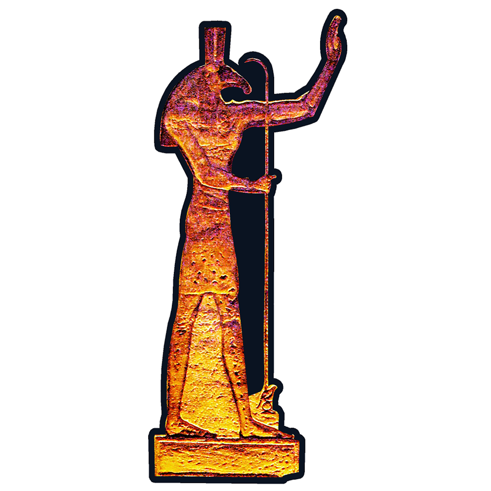 Set Seth Ancient Egyptian God Cardboard Cutout