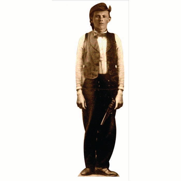 Outlaw Jesse James Cardboard Cutout