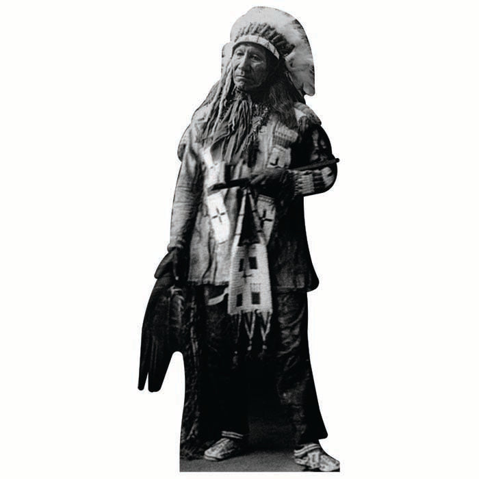 American Horse, Sioux Cardboard Cutout