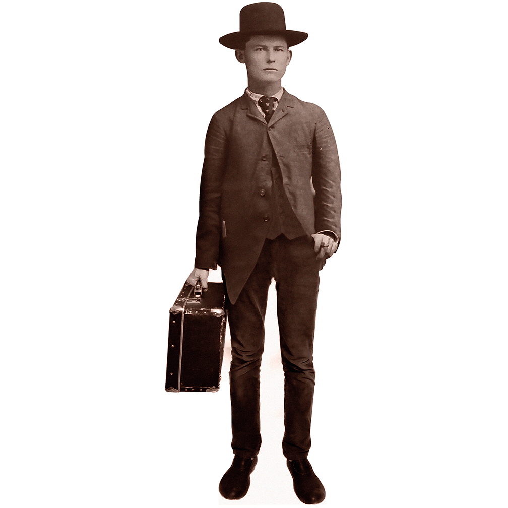 Bob Dalton Old West Bank Robber Outlaw Cardboard Cutout