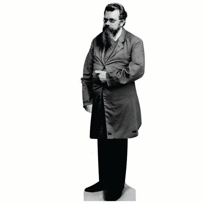 Ludwig Boltzmann Cardboard Cutout