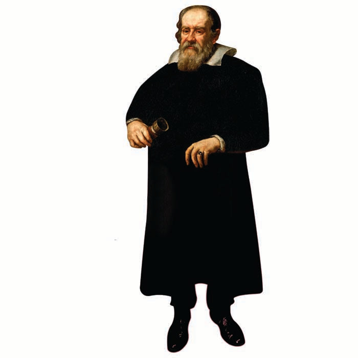 Galileo Cardboard Cutout