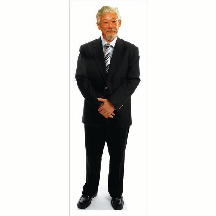 David Suzuki Cardboard Cutout